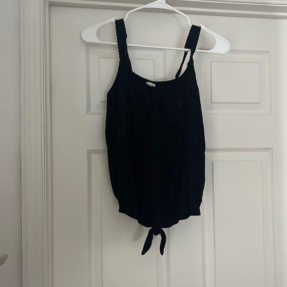 Abercrombie kids black tank top